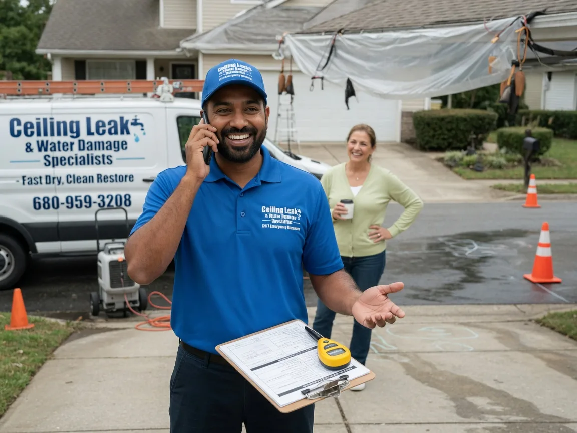 Ceiling Leak Cleanup Beech Creek, PA FAQs